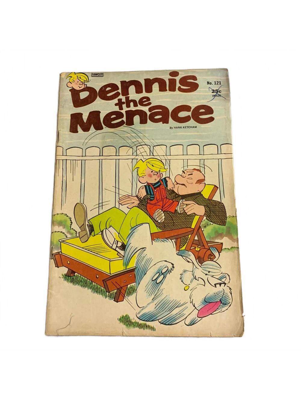 Dennis the Menace #121 Fawcett 1972 Vintage Comic Book Back Cover Ad